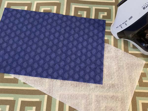 Selvage Mug Rug Backing Batting