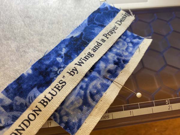 Selvage Mug Rug Second Selvage