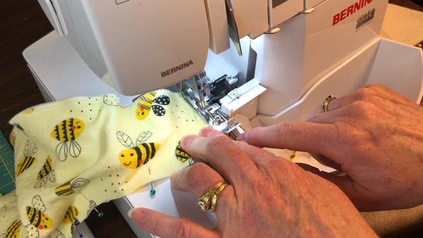 Serger Bib 12 Slow Around Corners