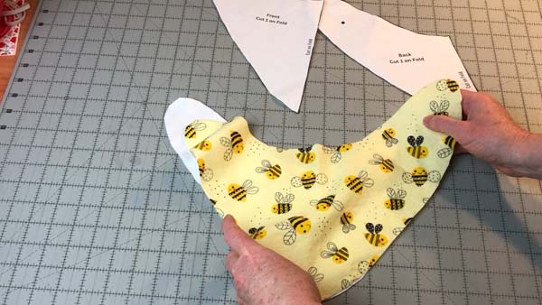 Serger Bib 6 Layer Fabrics