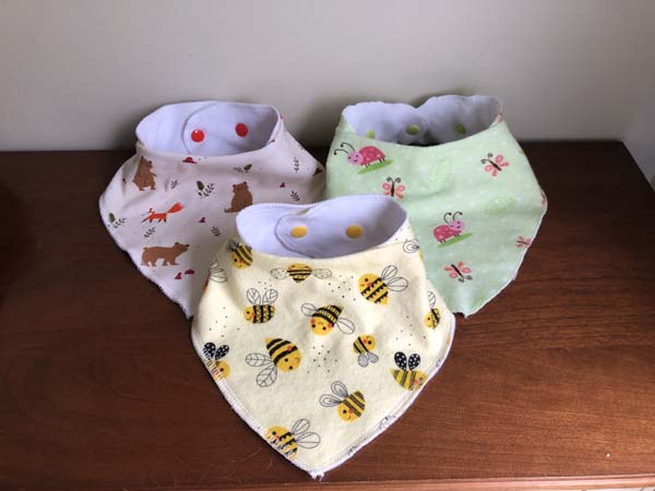 Serger Bib Three Finished