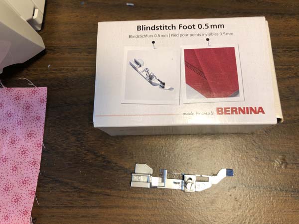 Serger Blind Hem Foot with box