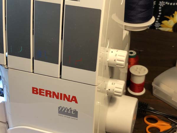 Serger Blind Hem Stitch settings