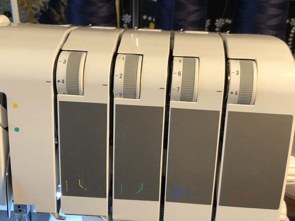 Serger Blind Hem tension settings