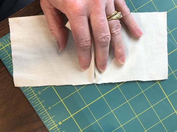 Serger Inside Corner How to Straighten Fabric