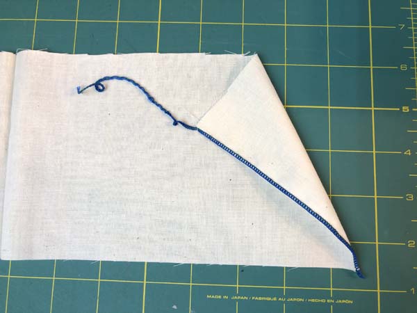 How to Sew a Rolled Hem with a Serger (Serger Rolled Hem