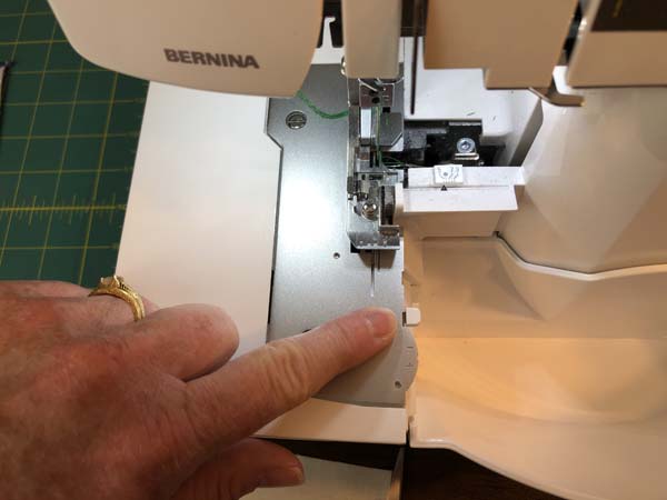 Serger Rolled Hem Switch