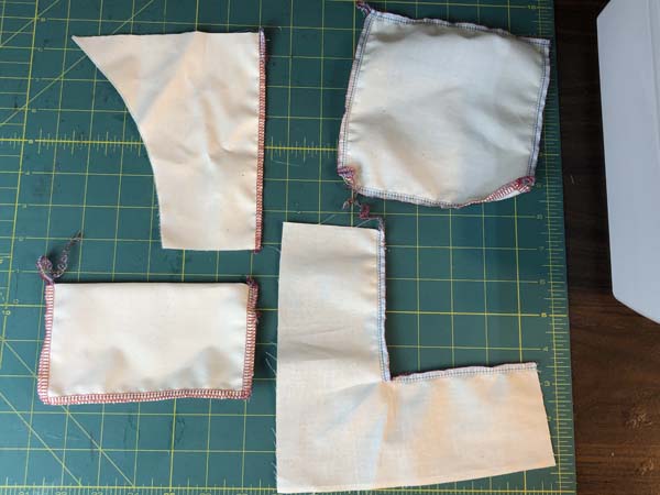 Serger Samples Inside Outside Corners