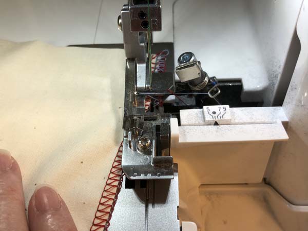 Serger Secure Seam 6 Sew Off Edge