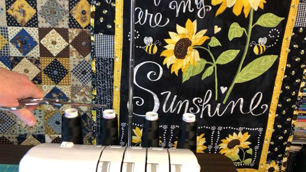 Serger Threading Cut Threads