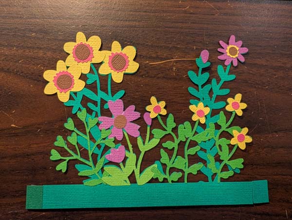 Sewing Machine Cricut Card More Added