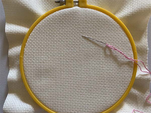 Short Long Blanket Threaded Needle