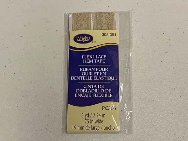 Shorten Dress Pants Flexi Lace Hem Tape