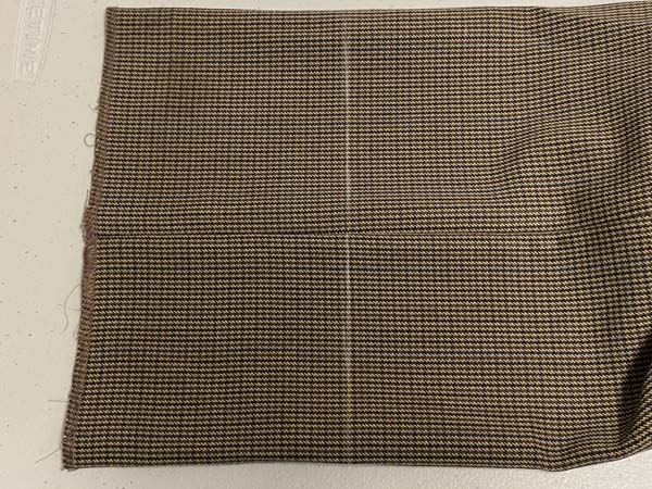 Shorten Dress Pants Hem Marked