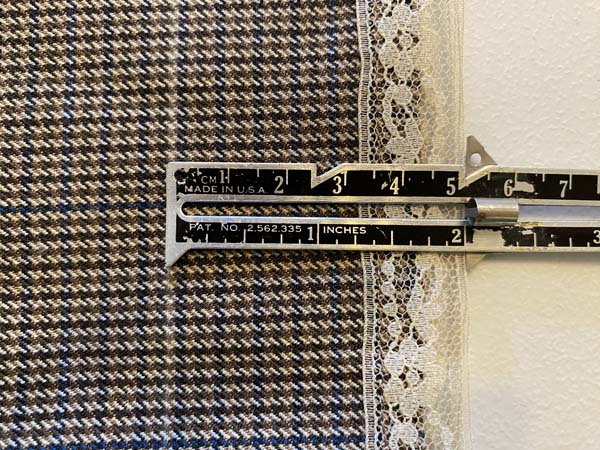 Shorten Dress Pants Measure New Hem