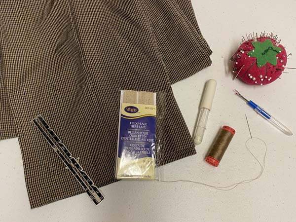 Shorten Dress Pants Supplies