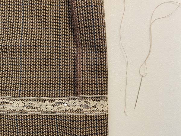 Shorten Dress Pants Thread needle