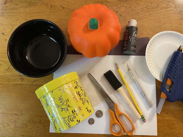 Shy Foam Pumpkin Supplies