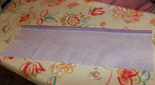 Simple 18-inch doll  clothes patterns - elastic casing