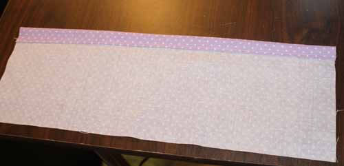 sewing 18-inch doll clothes - sew casing