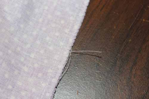 Simple 18-inch doll Sized Skirt - Zig Zag