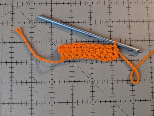 Single Crochet Left Handed_Sample
