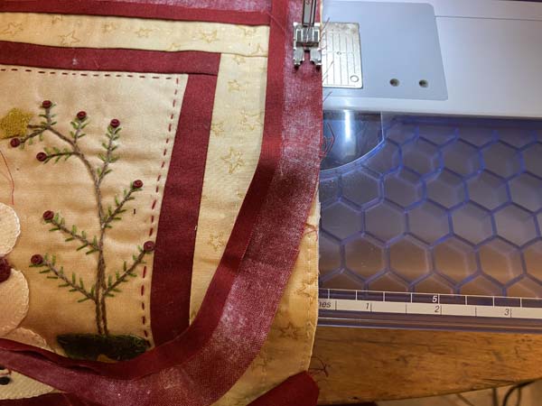 Single Fold Binding Continue around to last side