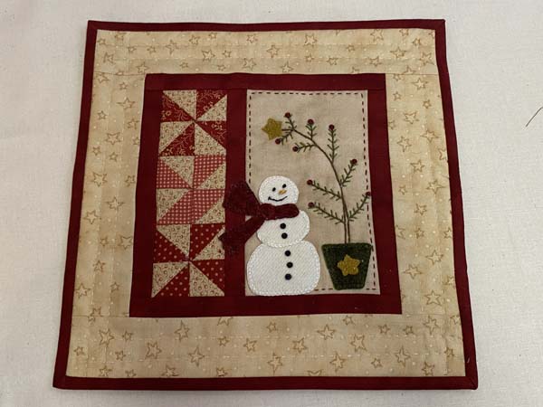 Single Fold Binding Front Finished