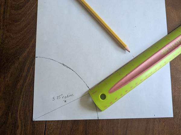 Slouchy Patchwork Witch Hat Brim 9 Making Dot