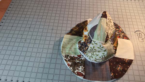 Slouchy Patchwork Witch Hat _1.45.3