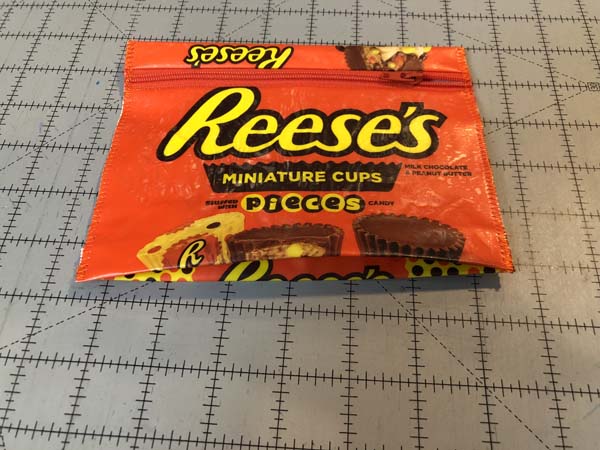 Snack Wrapper Pouch Pleated Bottom Finished Bag