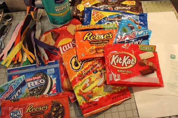 Snack Wrapper Zipper Pouch Tutorial - Supplies