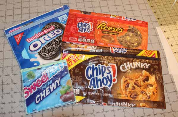 Snack Wrapper Zipper Bag - Complete
