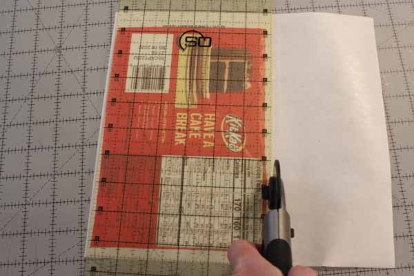 Snack Wrapper Zipper Bag - Cut Out Vinyl
