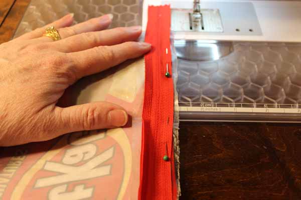 Snack Wrapper Zipper Bag - Sew Zipper 2nd side