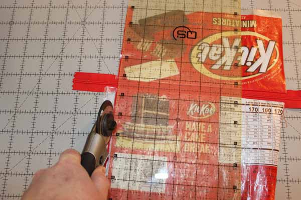 Snack Wrapper Zipper Bag - Trim Around