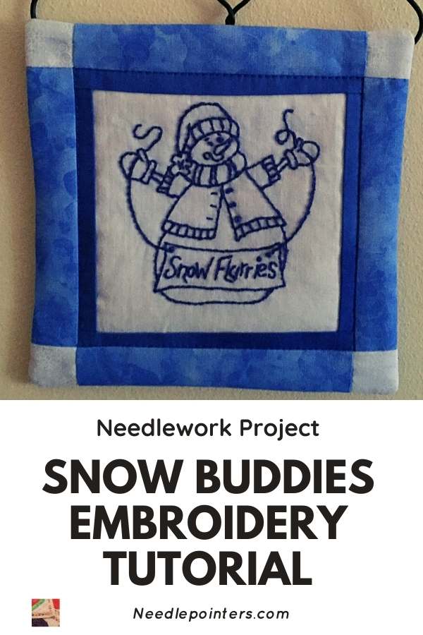 Snow Buddies Embroidery Tutorial - pin