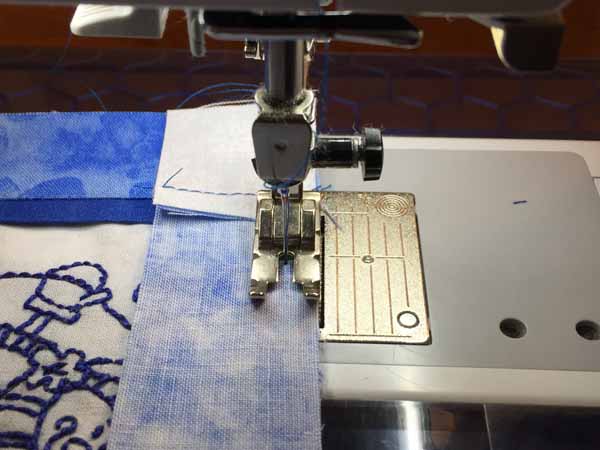 Snow Buddies Sew Top Border