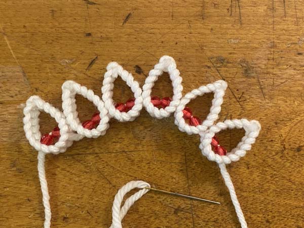 Snowflake Christmas Ornament All teardrops added