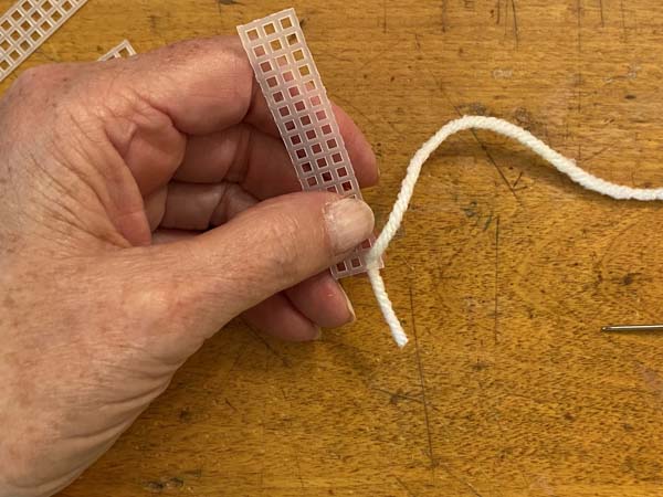 Snowflake Christmas Ornament Leave short tail