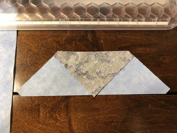 Snowflake Topper 16 Align Small Triangles on Trapizoids