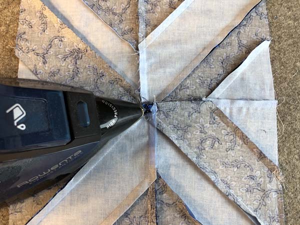 Snowflake Topper 24d Iron Swirled Seams