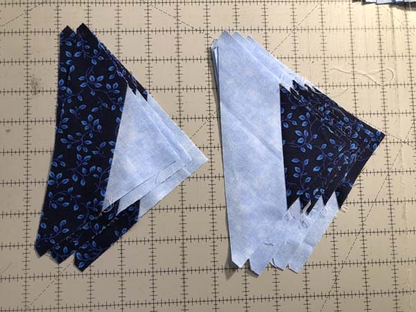 Snowflake Topper 26a Half Blocks Complete