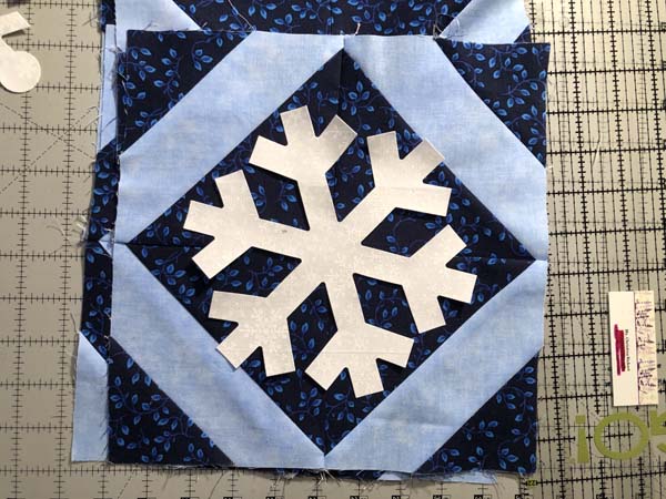Snowflake Topper 28 Snowflake on Fortify Block
