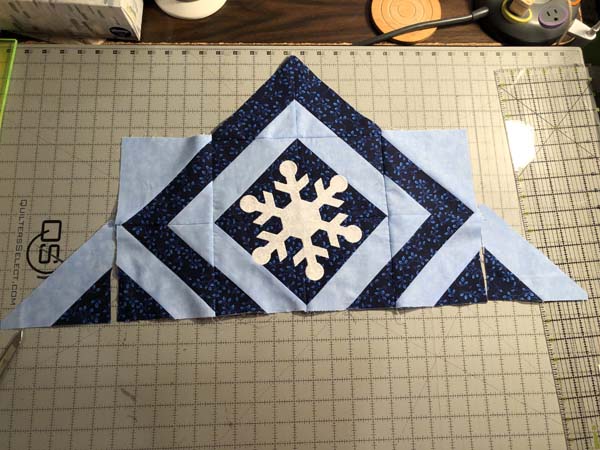Snowflake Topper 37 Add Last Triangles