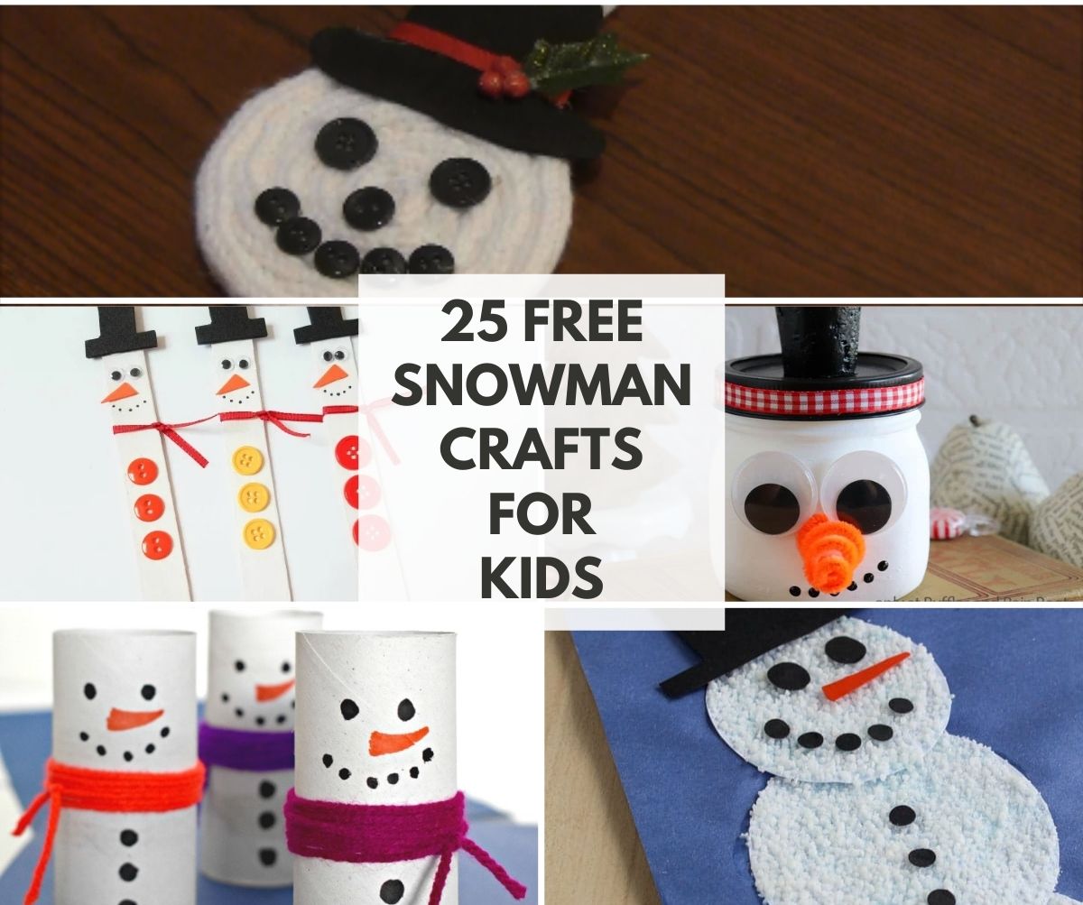 SNOWMAN CRAFTS FOR KIDS | Needlepointers.com