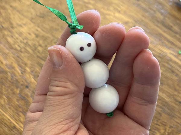 Snowman Ornament 19 Add Eyes