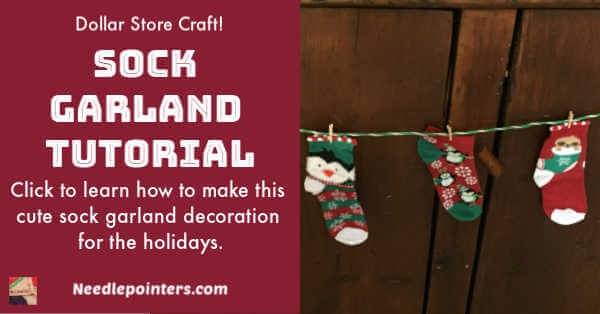 Sock Garland Tutorial - ad