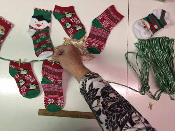 Sock Garland Tutorial - Pin