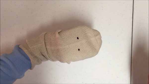 Sock Puppet - Mark Eyes